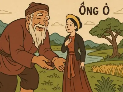 Tóm tắt Truyện dân gian - Ông Ồ và sự tích lạ kỳ