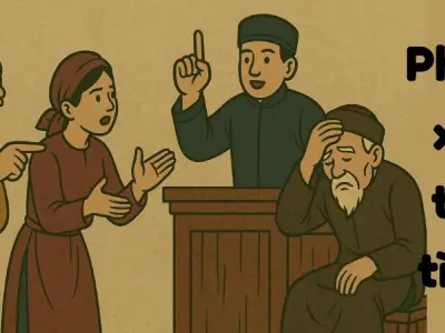 Tóm tắt Truyện dân gian - Phân xử tài tình hấp dẫn