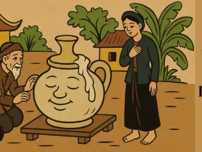 Tóm tắt truyện cổ tích Việt Nam – Sự tích cái bình vôi