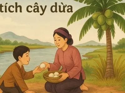 Tóm tắt truyện cổ tích Việt Nam – Sự tích cây dừa