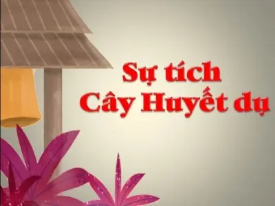 Sự tích cây Huyết dụ – Tóm tắt truyện cổ tích hay nhất