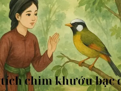 Tóm tắt truyện Sự tích chim khướu bạc đầu đầy đủ nhất