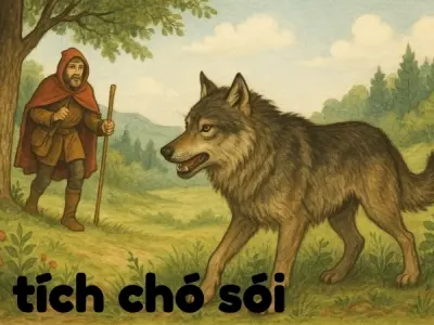 Tóm tắt truyện cổ tích nước ngoài – Sự tích chó sói hay nhất