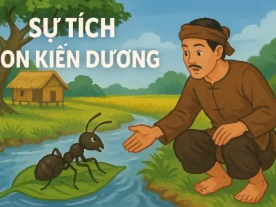 Tóm tắt truyện cổ tích Sự tích con kiến Dương hay nhất
