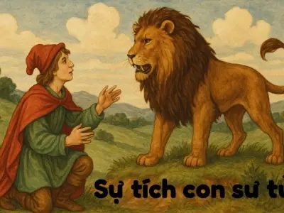 Tóm tắt Truyện cổ tích nước ngoài - Sự tích con sư tử