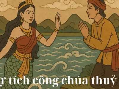 Tóm tắt truyện cổ tích Việt Nam - Sự tích công chúa thủy tề