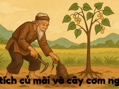 Tóm tắt truyện Sự tích củ mài và cây cơm nguội hay nhất