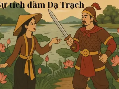 Tóm tắt truyện cổ tích Việt Nam - Sự tích đầm Dạ Trạch