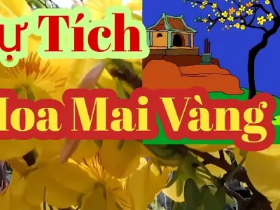 Tóm tắt truyện cổ tích Việt Nam - Sự tích hoa Mai vàng