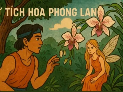 Tóm tắt truyện cổ tích nước ngoài - Sự tích hoa Phong Lan