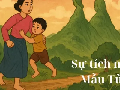 Tóm tắt truyện cổ tích Việt Nam – Sự tích núi Mẫu Tử