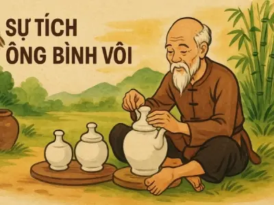 Tóm tắt truyện cổ tích Việt Nam - Sự tích ông Bình Vôi