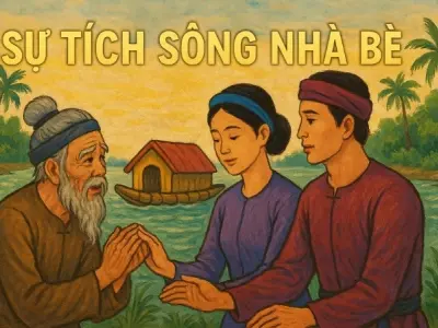 Tóm tắt truyện cổ tích Việt Nam – Sự tích sông Nhà Bè