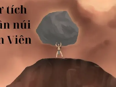 Tóm tắt truyện cổ tích Việt Nam - Thần núi Tản Viên