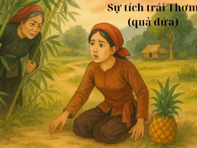 Tóm tắt truyện cổ tích Việt Nam cảm động - Sự tích trái Thơm