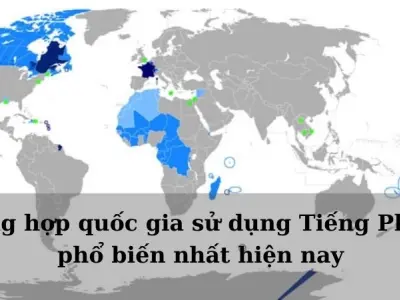 Tổng hợp quốc gia sử dụng Tiếng Pháp phổ biến nhất hiện nay