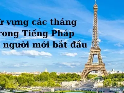 Học từ vựng các tháng trong Tiếng Pháp cho người mới bắt đầu