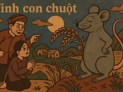 Tóm tắt Truyện dân gian - Tinh con chuột ngắn gọn nhất