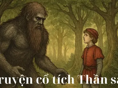 Tóm tắt truyện cổ tích Việt Nam - Thần Sắt đầy đủ