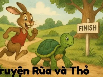 Tóm tắt Truyện ngụ ngôn - Truyện Rùa và Thỏ dễ hiểu nhất