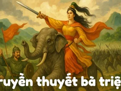 Tóm tắt Truyện dân gian - Truyền thuyết Bà Triệu đầy đủ