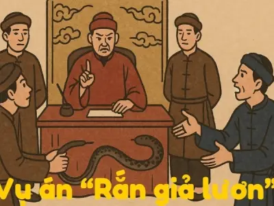 Tóm tắt truyện dân gian - Vụ án “Rắn giả lươn” chi tiết