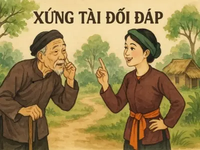 Tóm tắt Truyện dân gian - Xứng tài đối đáp chi tiết nhất