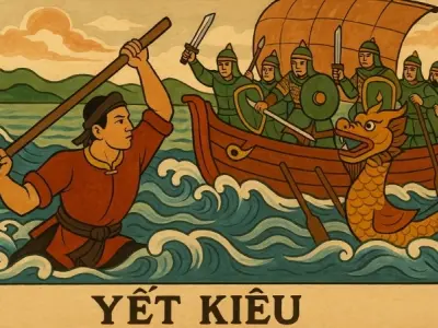 Tóm tắt truyện dân gian - Yết Kiêu và tài lặn thần kỳ