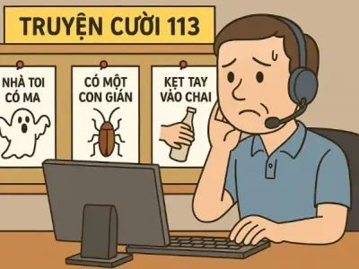 Tóm tắt Truyện cười - 113 với những tin cầu cứu lạ lùng