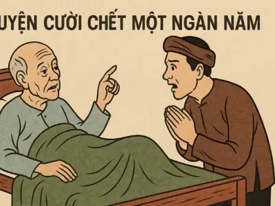 Tóm tắt Truyện cười - Chết một ngàn năm ngắn gọn, dễ hiểu