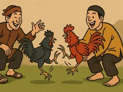 Tóm tắt Truyện cười - Chọi gà ngắn gọn, cười xỉu tại chỗ