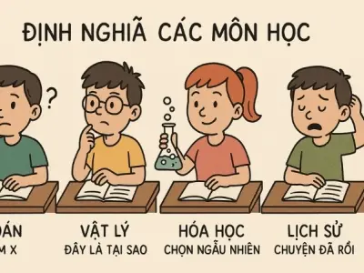 Tóm tắt Truyện cười - Định nghĩa các môn học ngắn gọn hay