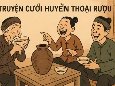 Cốt truyện Tóm tắt Truyện cười - Huyền thoại Rượu ngắn gọn