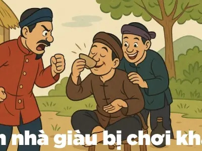 Tóm tắt Truyện cười - Tên nhà giàu bị chơi khăm đầy hài hước