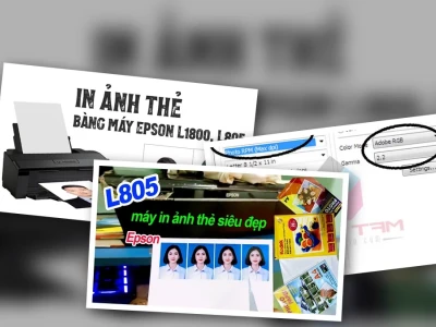 Bí Quyết In Ảnh Đẹp Bằng Máy In Epson L805