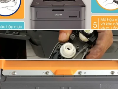 Cách Thay Mực Máy In Brother HL L2321D Chính Xác Nhanh Chóng