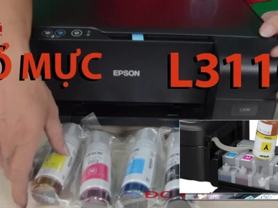 Hướng Dẫn Cách Đổ Mực Máy In Màu Epson Tại Nhà Đơn Giản