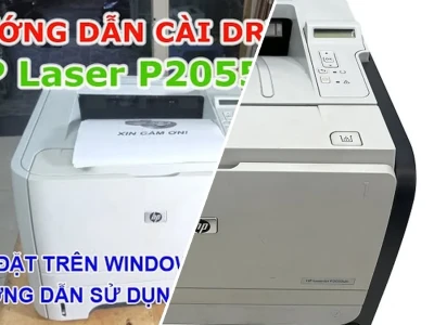 Hướng Dẫn Cài Đặt Máy In HP LaserJet P2055d Qua Mạng Chi Tiết 2026