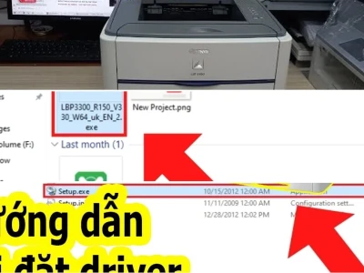 Hướng Dẫn Chi Tiết Cách Cài Driver Máy In Canon LBP 3300 Đơn Giản
