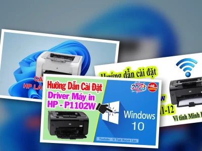 Hướng Dẫn Chi Tiết Cách Cài Máy In HP LaserJet P1102w
