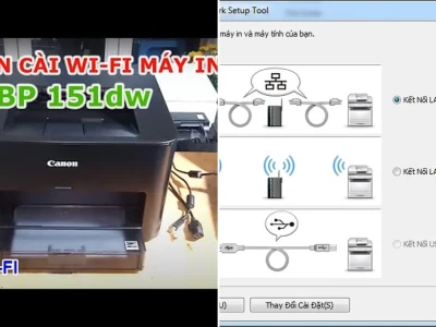 Hướng Dẫn Chi Tiết Cài Đặt Máy In Canon LBP151dw Qua Wifi Năm 2026
