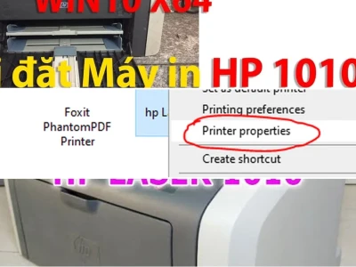 Hướng dẫn chi tiết cài máy in HP 1010 trên Windows 10