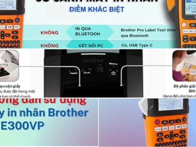 Hướng Dẫn Sử Dụng Máy In Nhãn Brother PT-E110 Chuyên Nghiệp