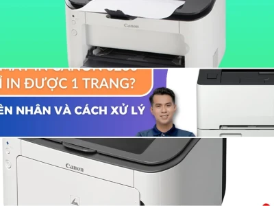 Khắc Phục Lỗi Máy In Canon 6230 Chỉ In Được 1 Trang Trên Windows