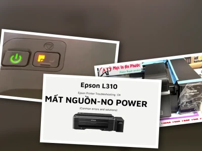 Khắc Phục Lỗi Máy In Epson L310 Báo Kẹt Giấy Hiệu Quả