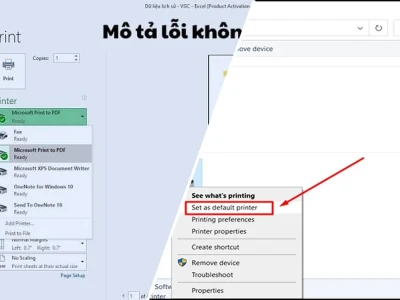 Khắc Phục Lỗi Máy In Không In Được File Excel