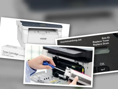 Khắc phục lỗi Replace Toner trên máy in Fuji Xerox hiệu quả