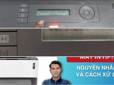 Khắc Phục Lỗi "Toner Low" Trên Máy In HP Hiệu Quả Nhất