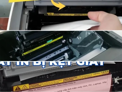 Khắc Phục Tình Trạng Giấy Bị Kẹt Trong Máy In Canon