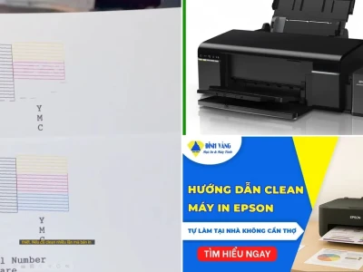 Khắc phục tình trạng máy in màu Epson bị mờ hiệu quả